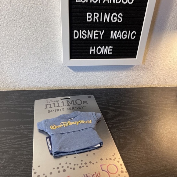 Disney Parks nuiMOs Outfit WDW 50th Gold EARidescent Spirit Jersey New Tags Ship - Picture 3 of 6